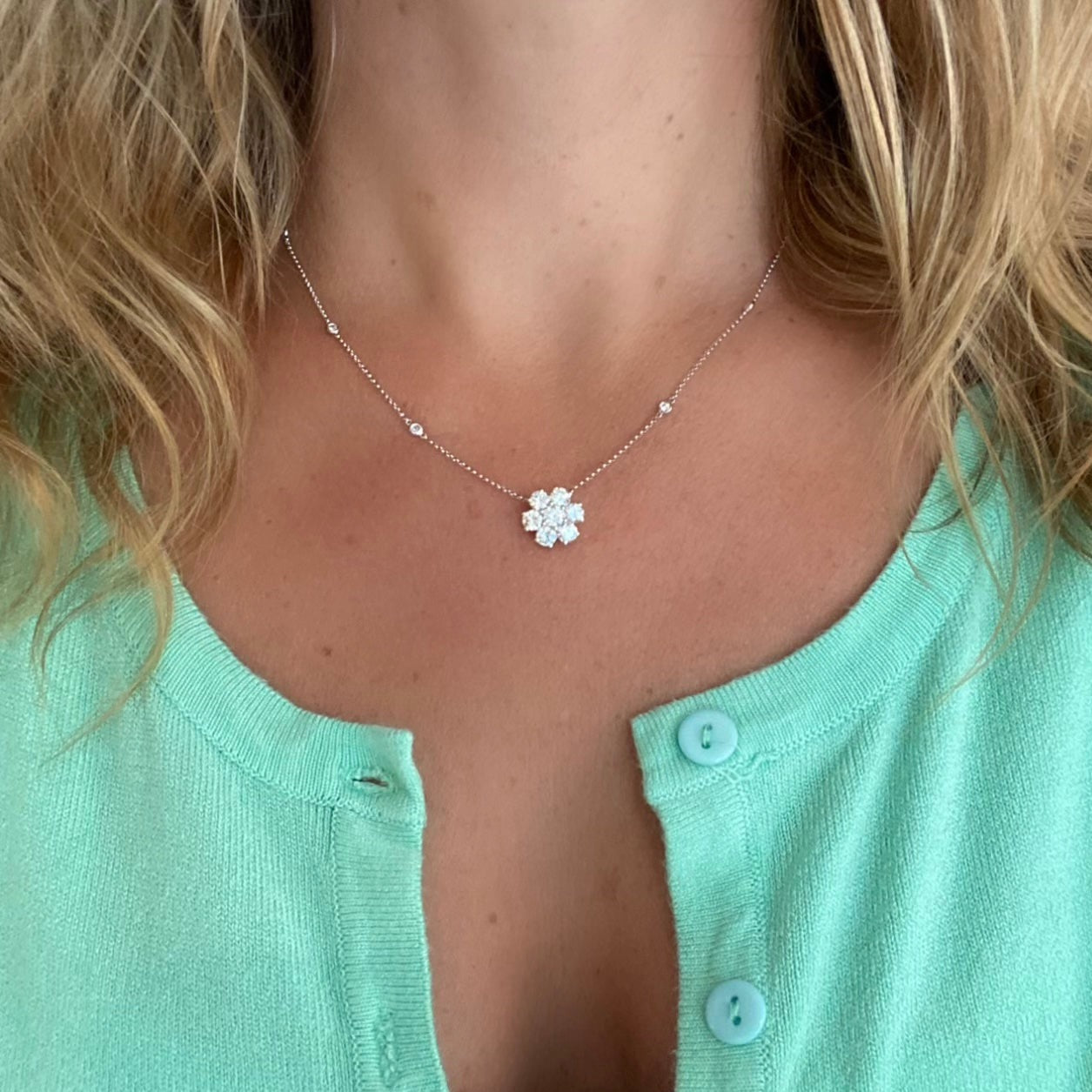 Bloom Diamond Pendant