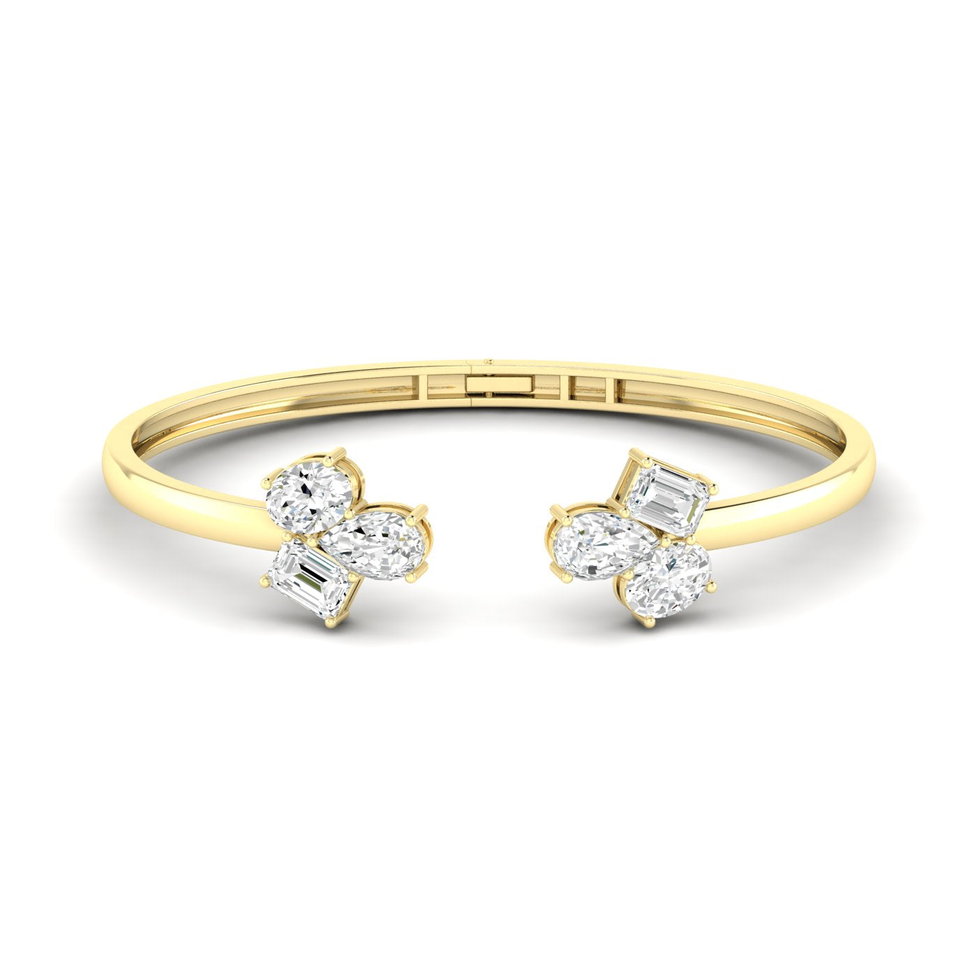 Cluster Cuff Bangle