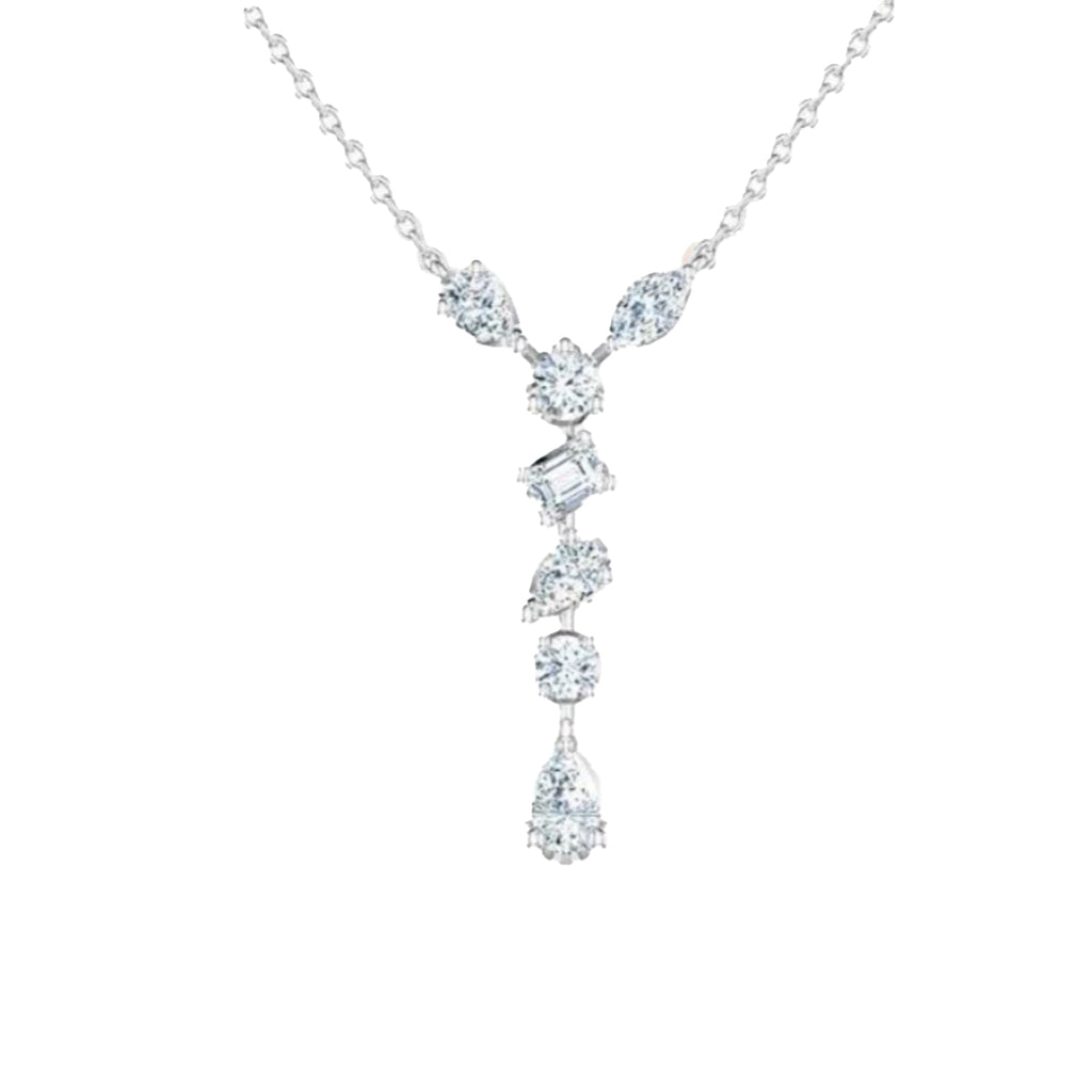 Eternal Beauty Diamond Pendant Necklace