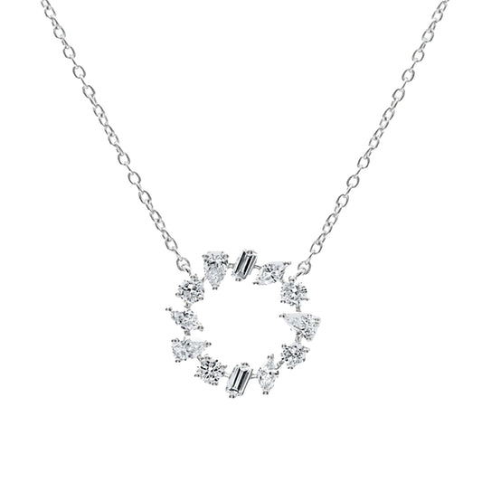Eternal Love Diamond Pendant Necklace