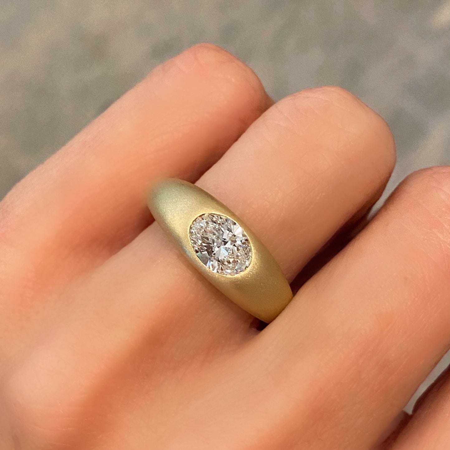 Diamond Dome Ring