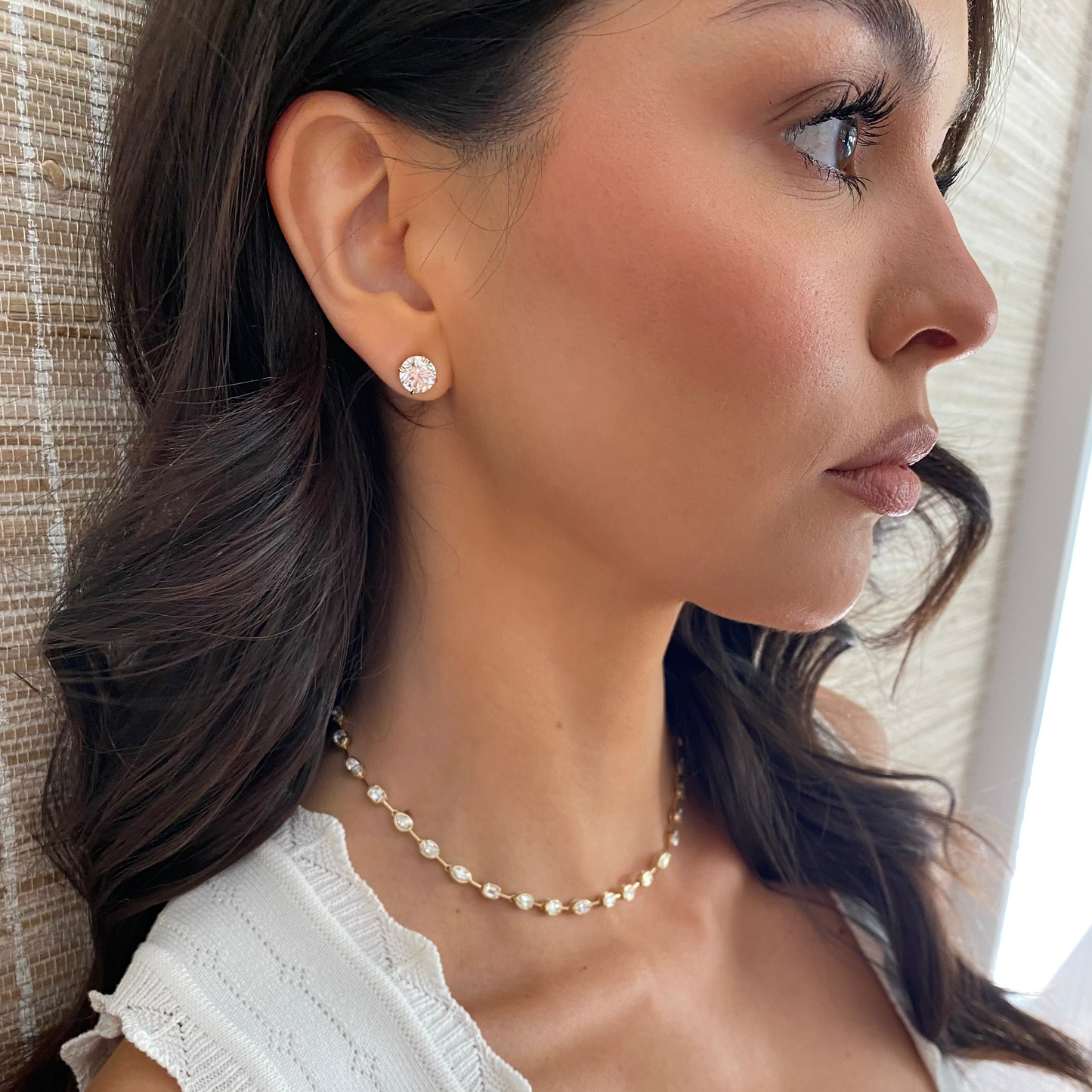 Diamond Stud Earrings