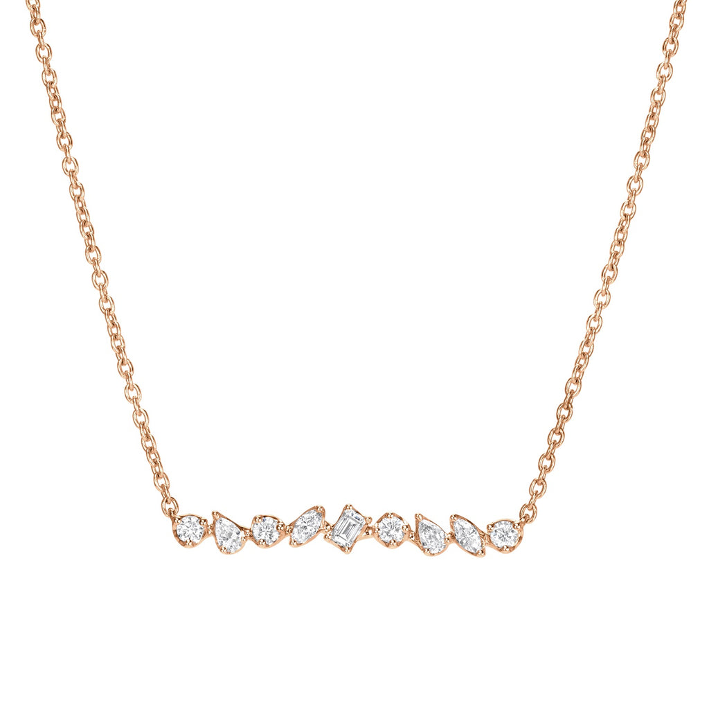 La Feminite Diamond Pendant Necklace