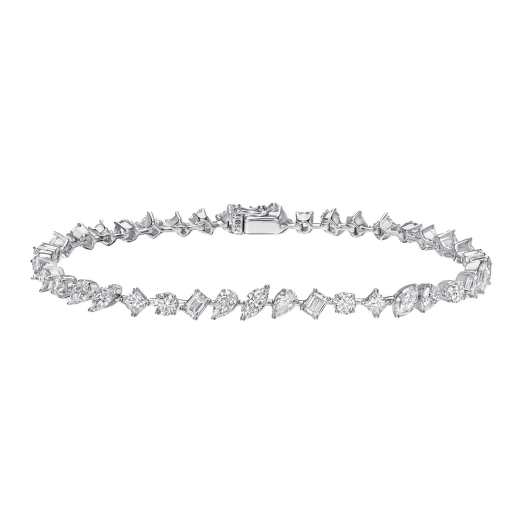 Love All Diamond Tennis Bracelet