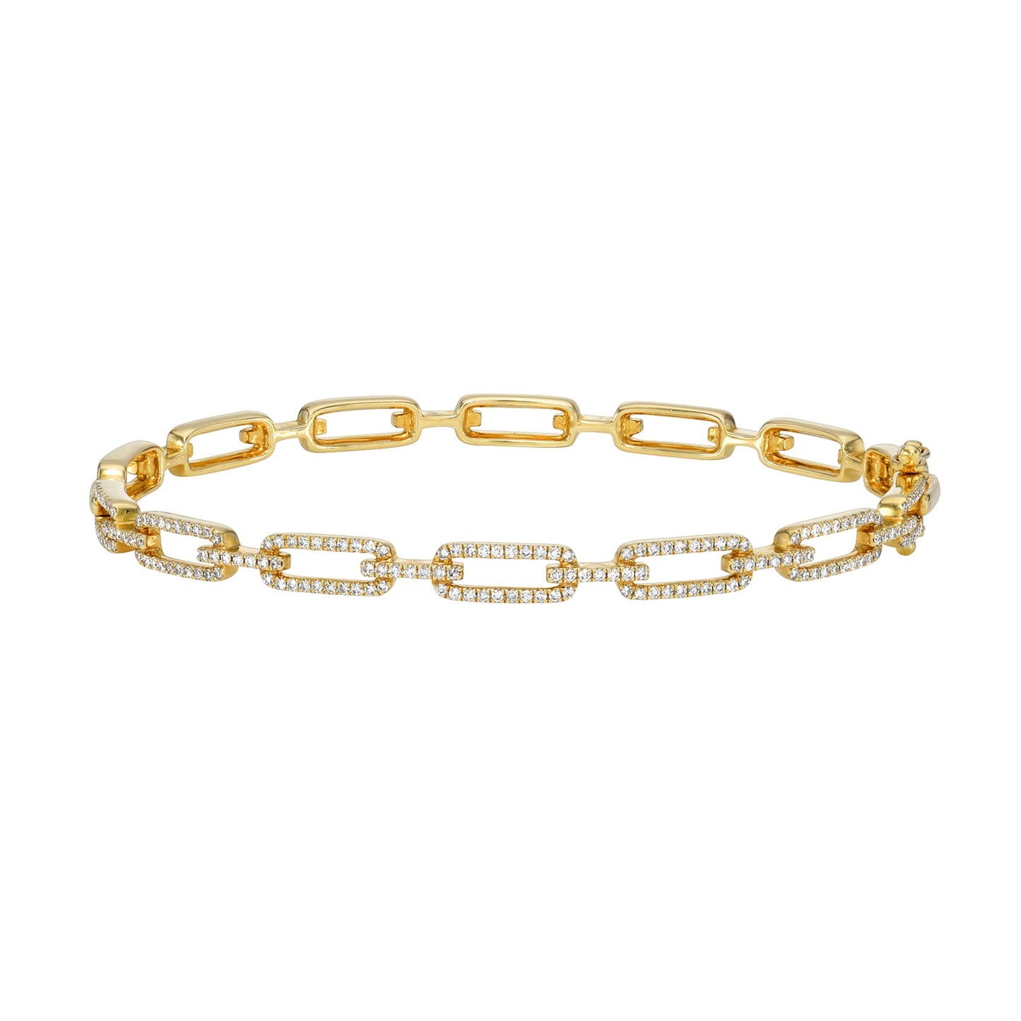 Connected & Perfected Diamond Bangle Bracelet
