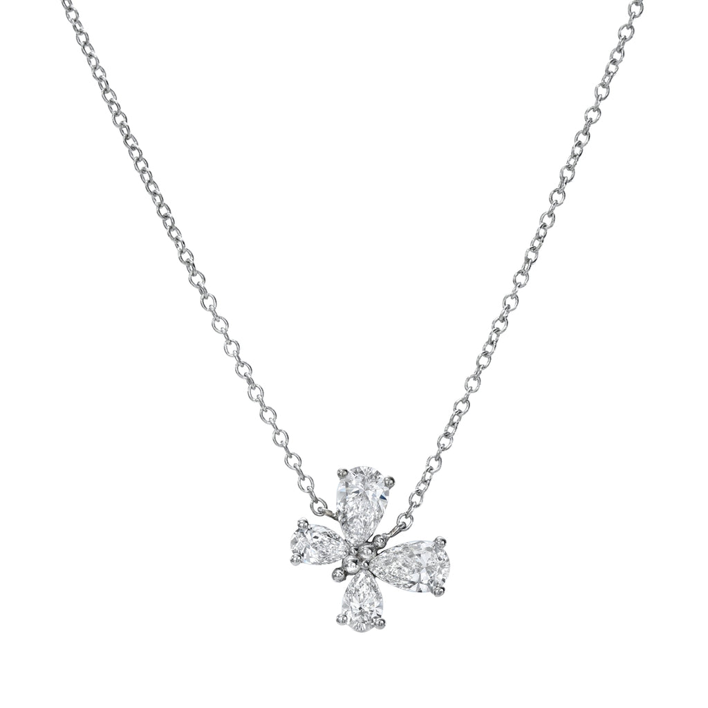 You Give Me Wings Diamond Butterfly Pendant Necklace Miss