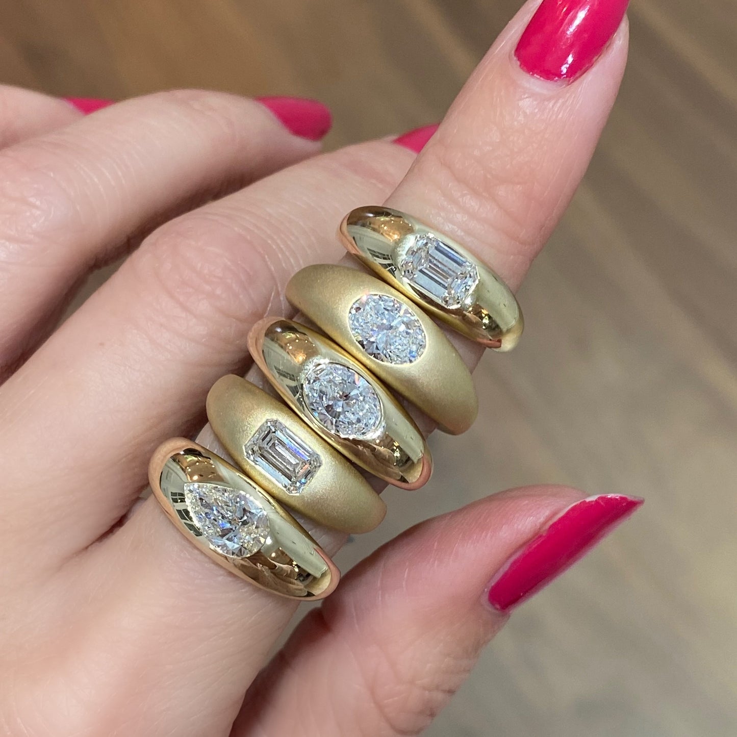 Diamond Dome Ring