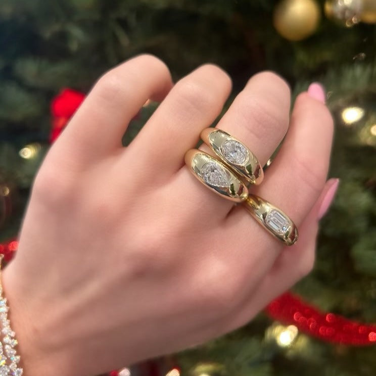 Diamond Dome Ring
