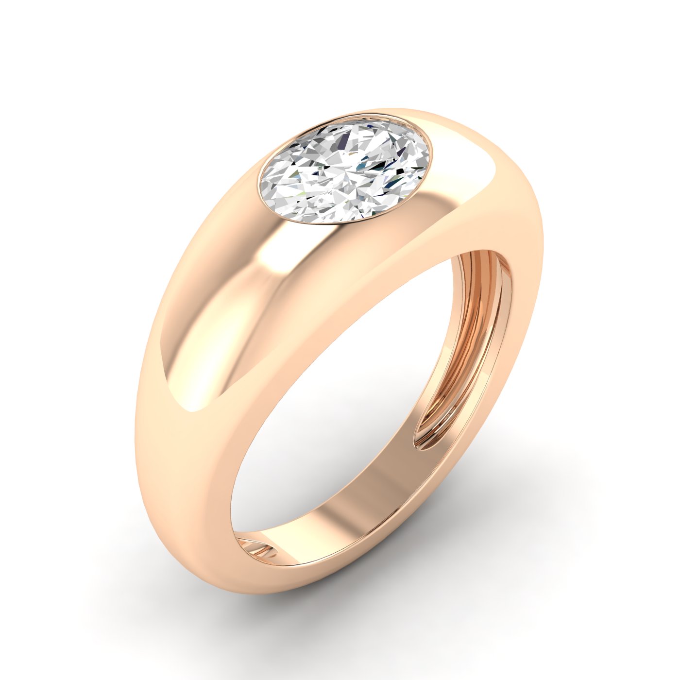 Diamond Dome Ring