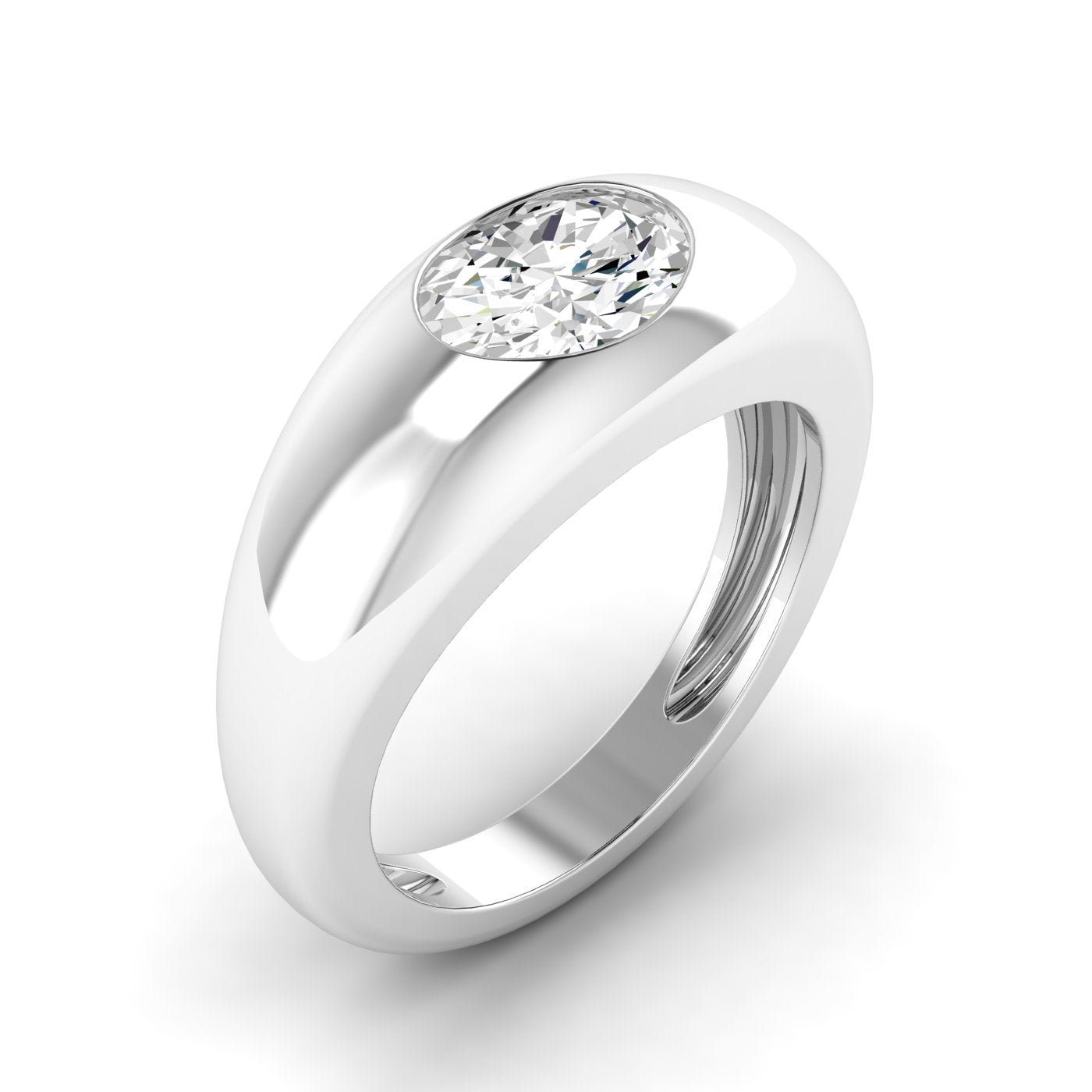Diamond Dome Ring