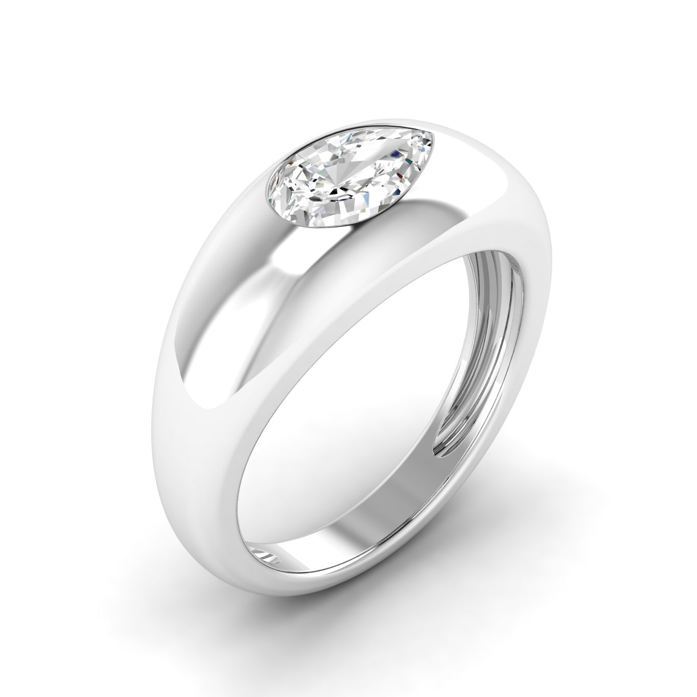 Diamond Dome Ring