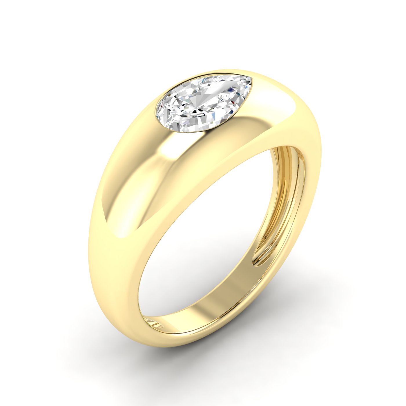 Diamond Dome Ring