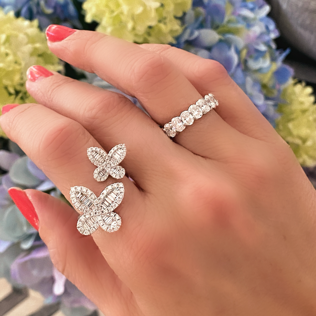 Butterfly Together Diamond Ring