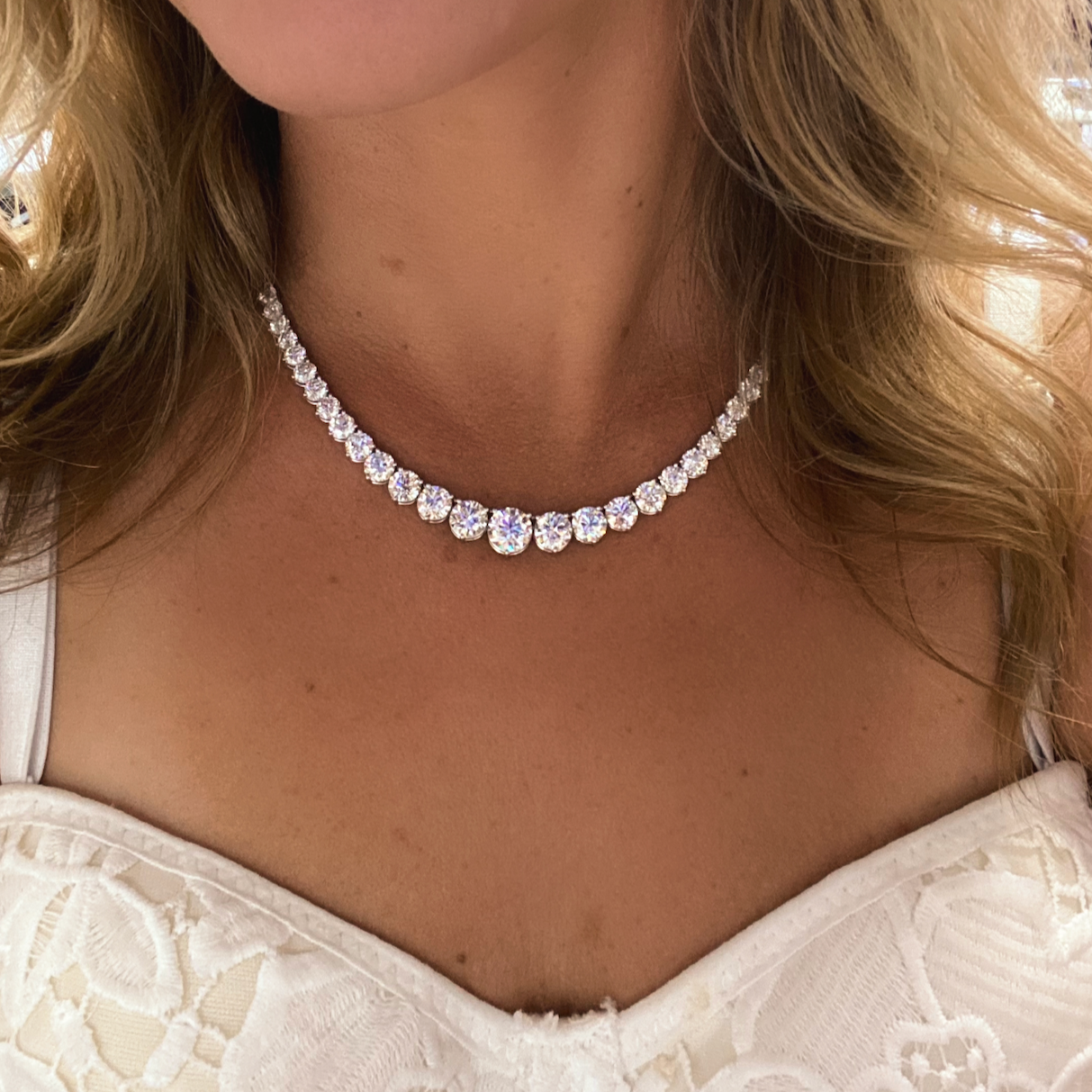 Diamond Riviera Necklace