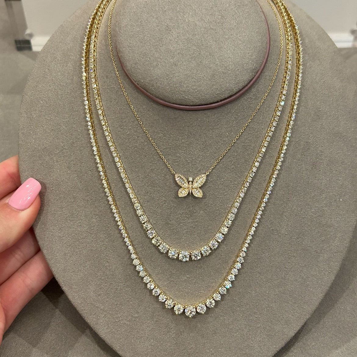 Diamond Riviera Necklace