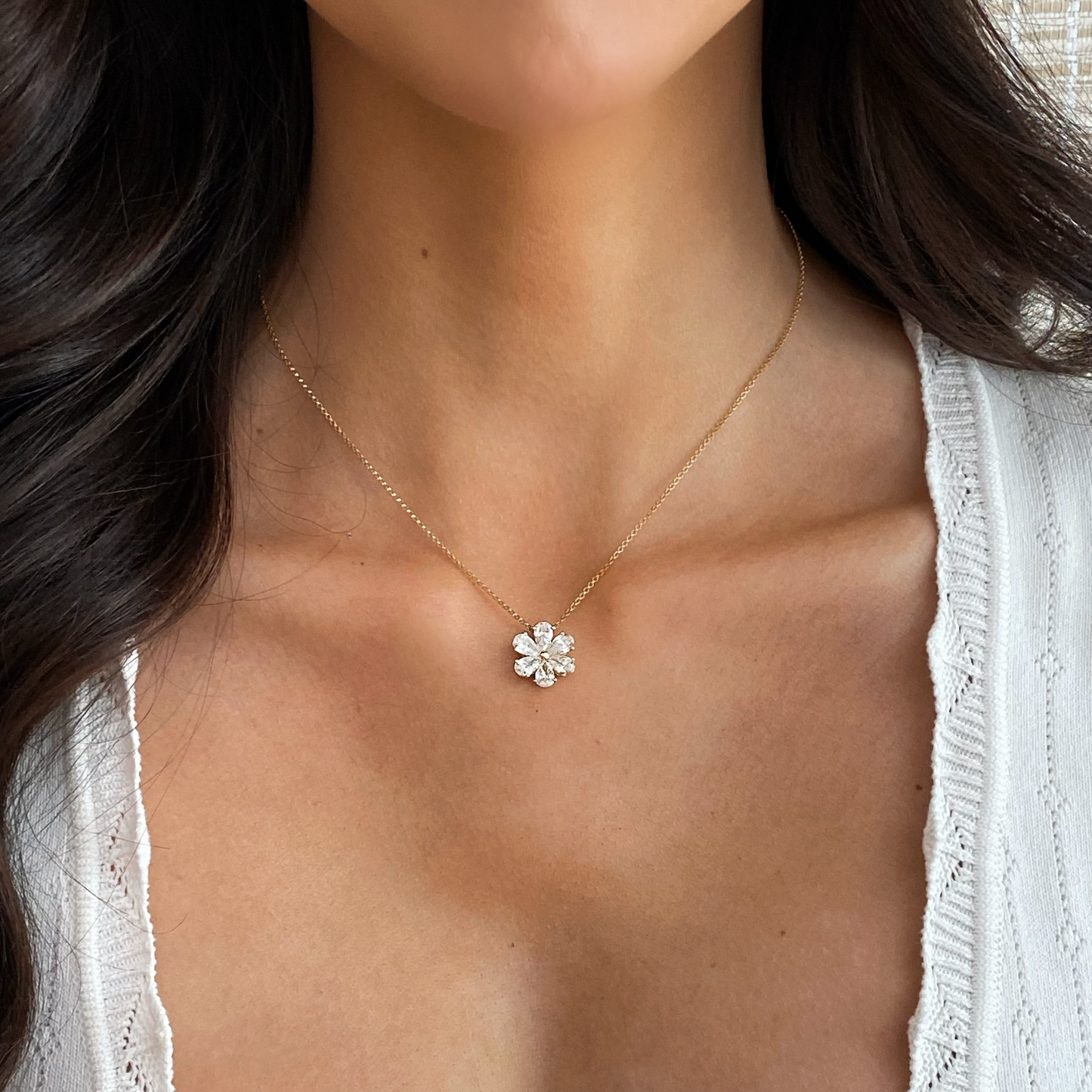 Blossom Diamond Pendant