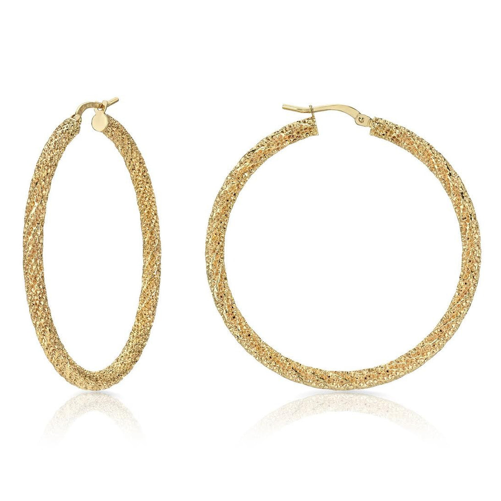 Ciao Bella Gold Hoop Earrings