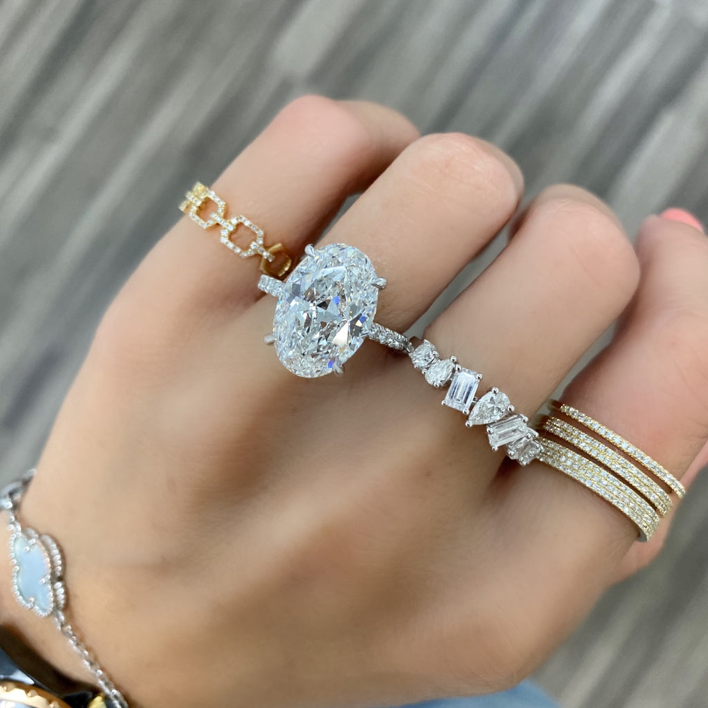 Chain of Love Diamond Ring