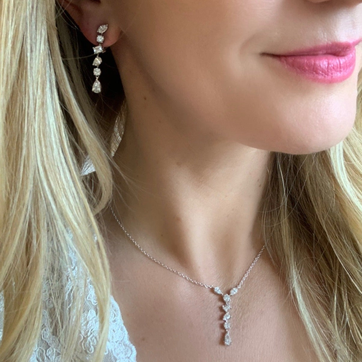 Eternal Beauty Diamond Pendant Necklace