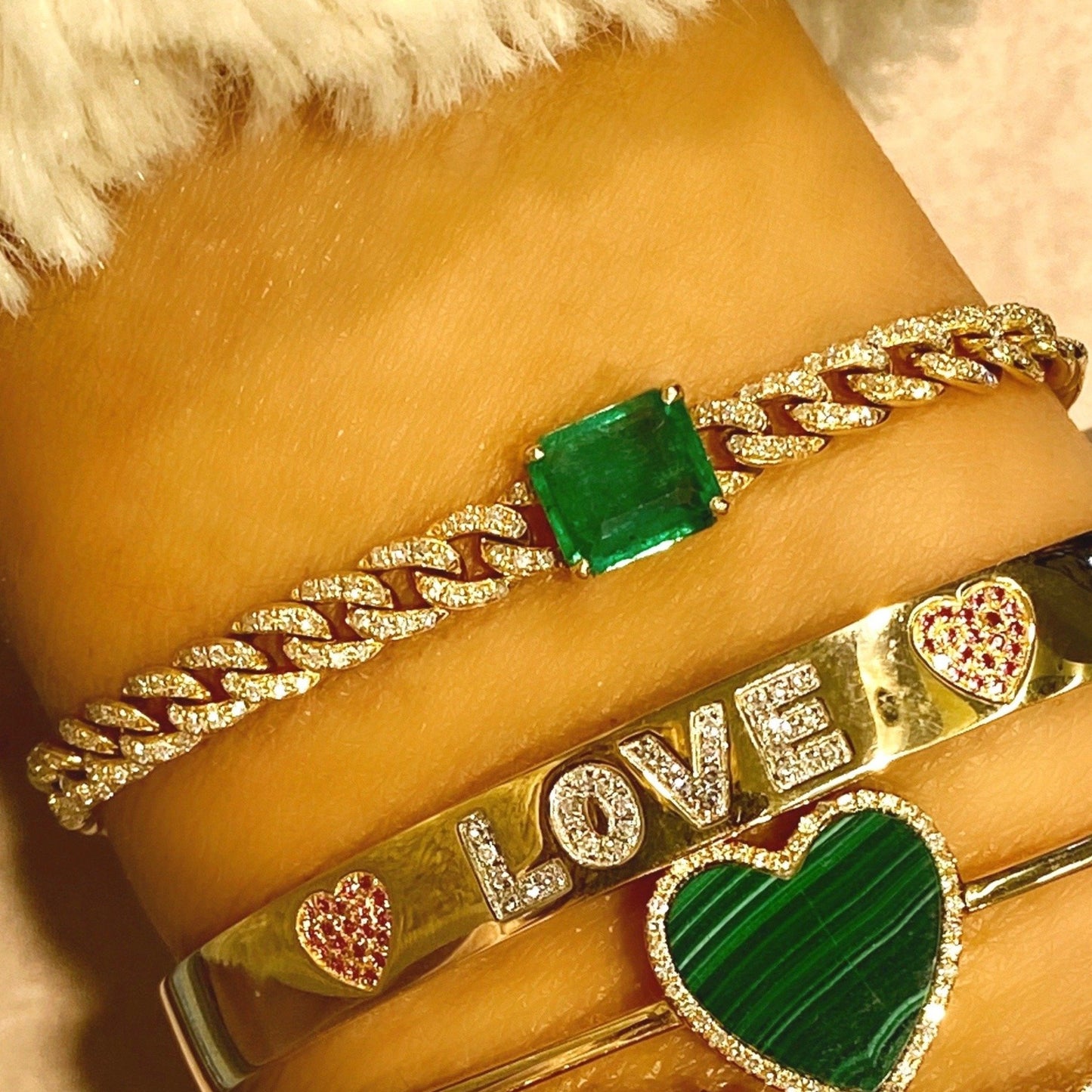 Emerald Bracelet
