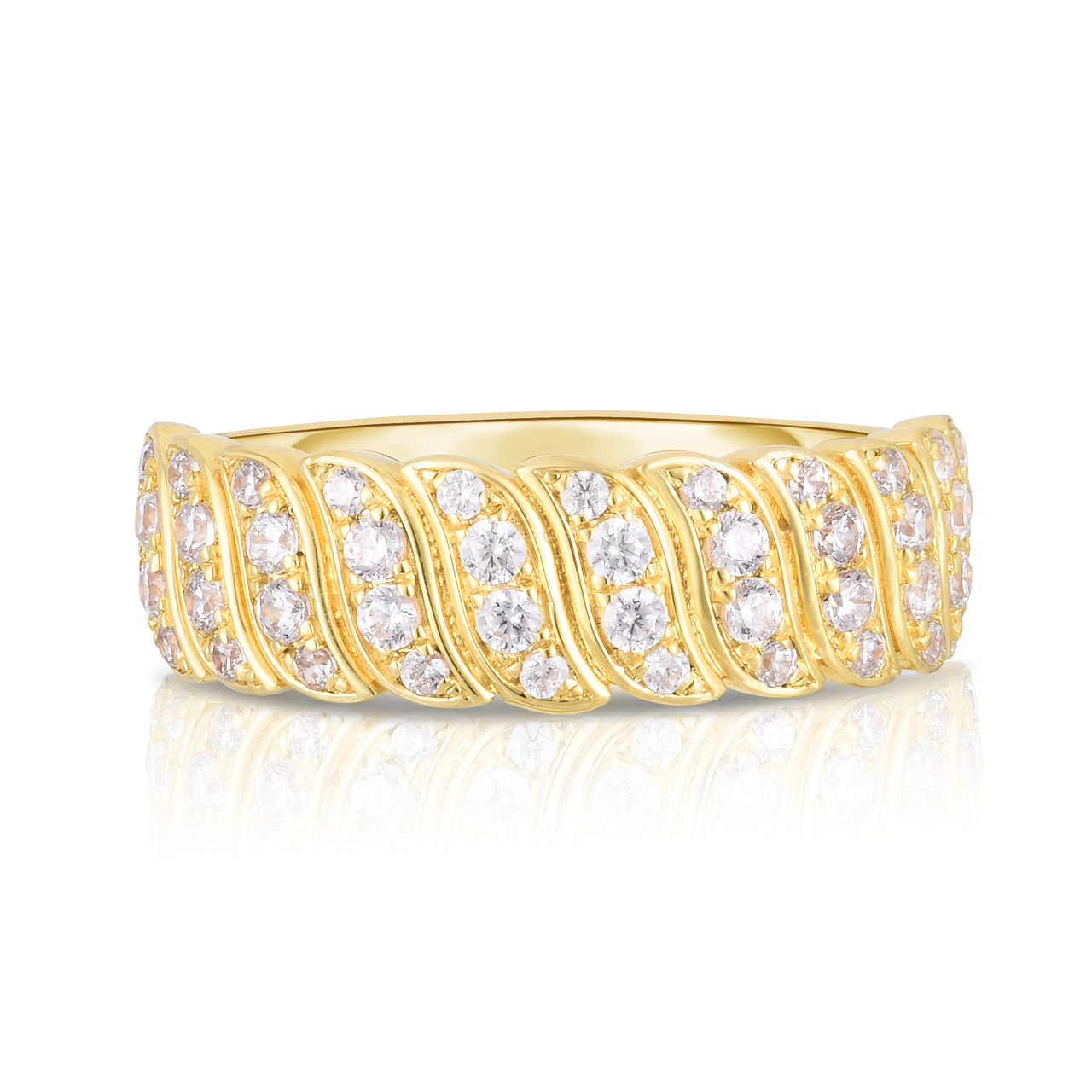 Diamond Snake Ring