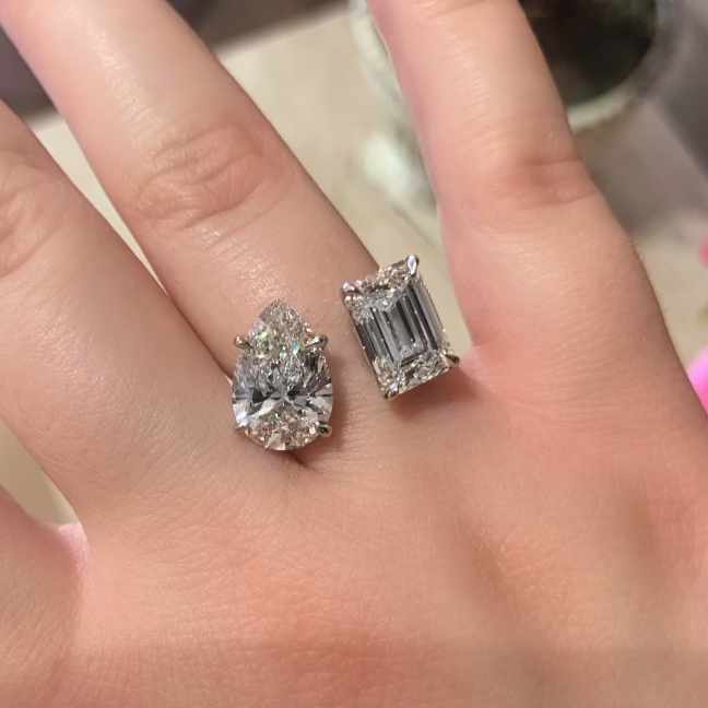 Two Stone Ring - So Happy Together