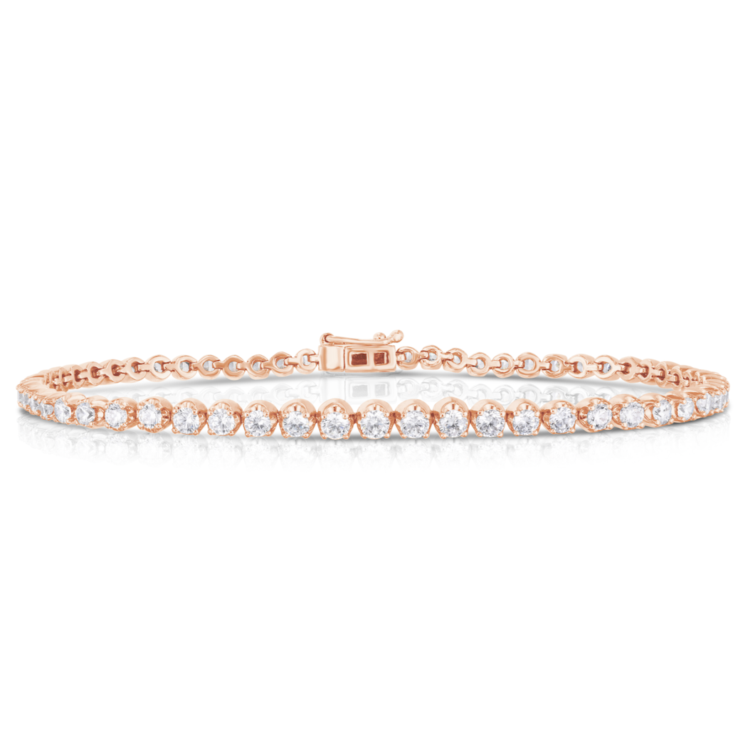 Dream Come True Graduating Diamond Tennis Bracelet