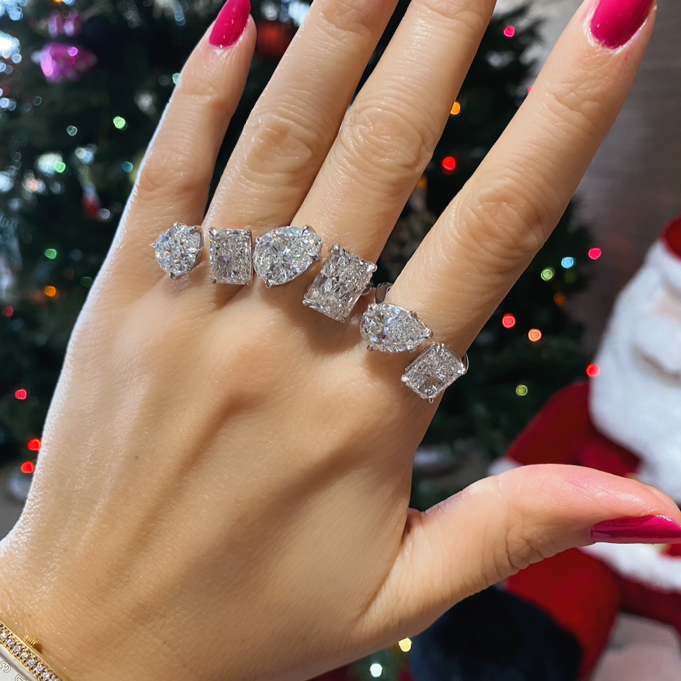 Two Stone Ring - So Happy Together