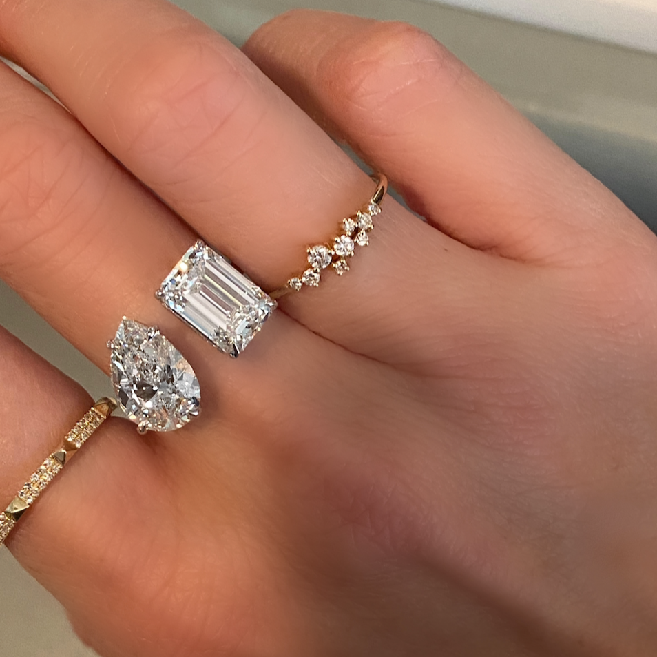 Two Stone Ring - So Happy Together
