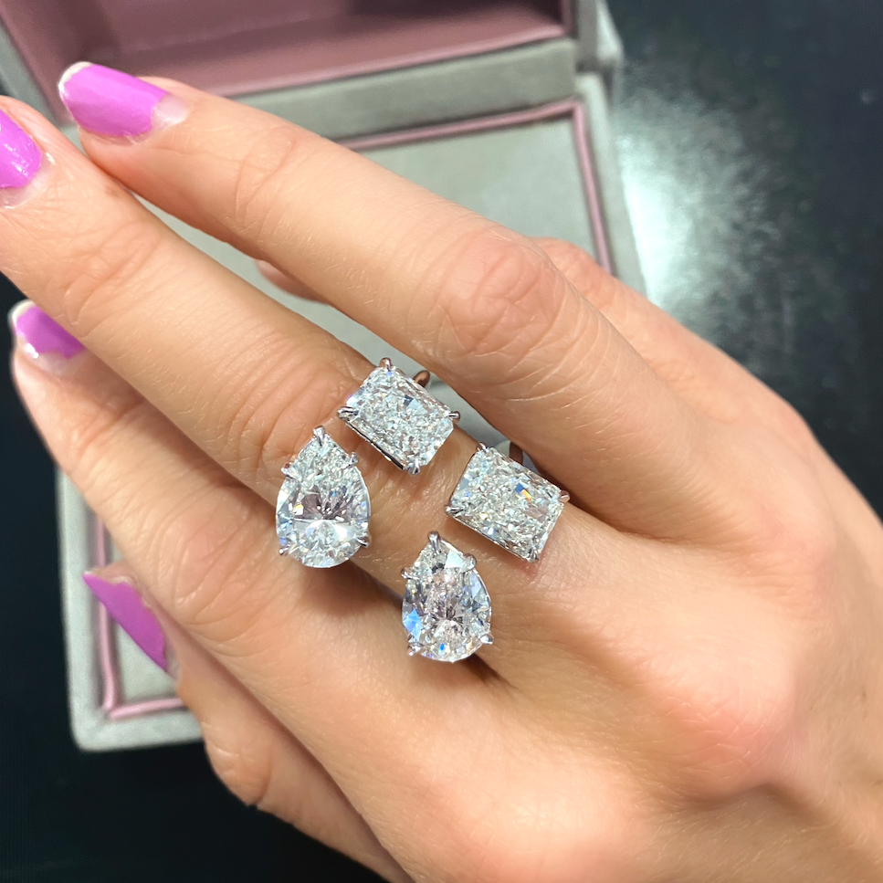 Two Stone Ring - So Happy Together