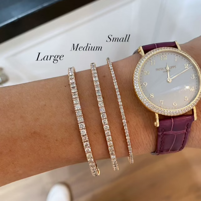 Flexible Diamond Bangle Bracelet