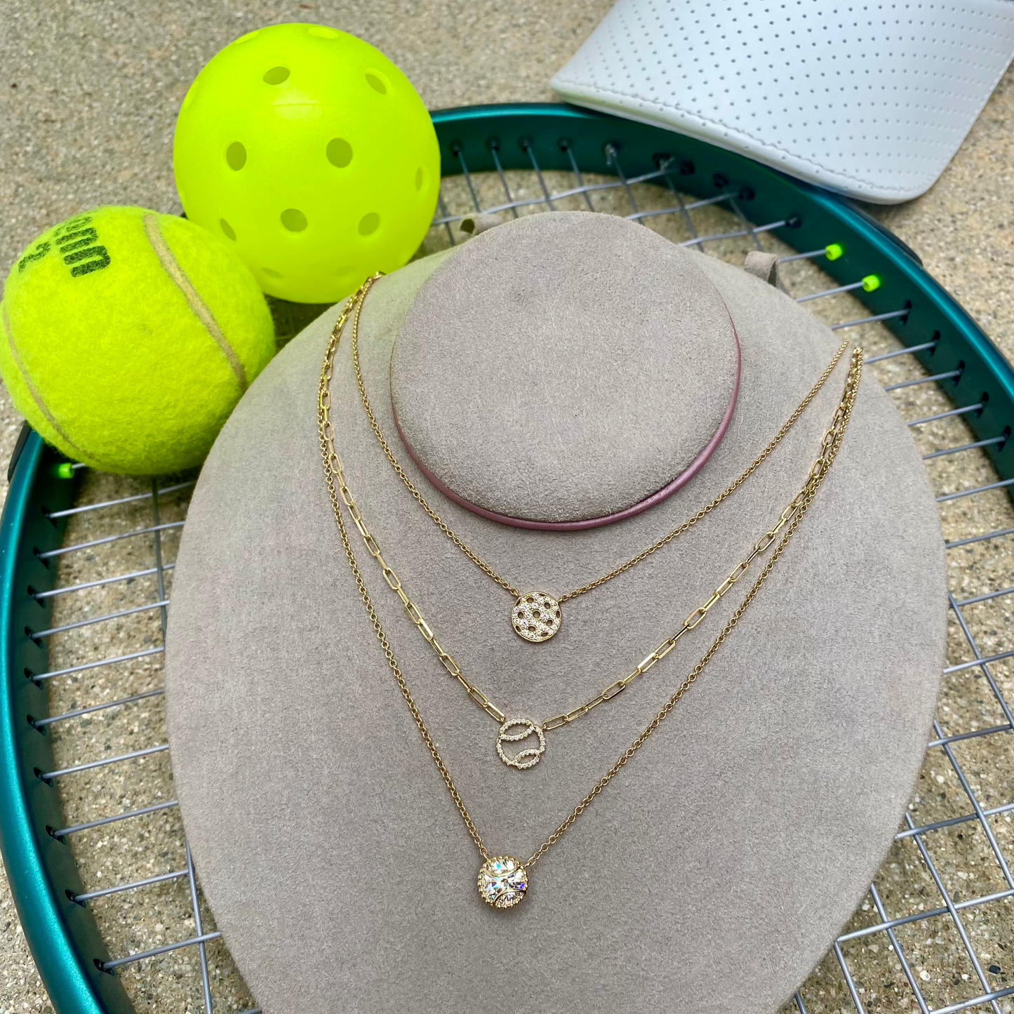 Palisades Tennis Pendant