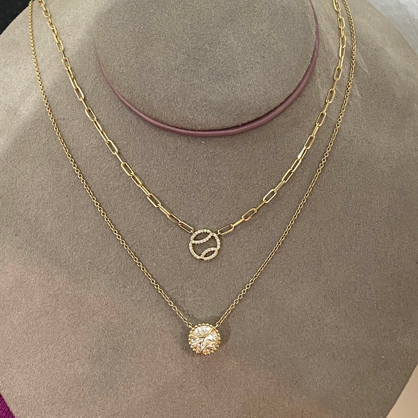 Palisades Tennis Pendant