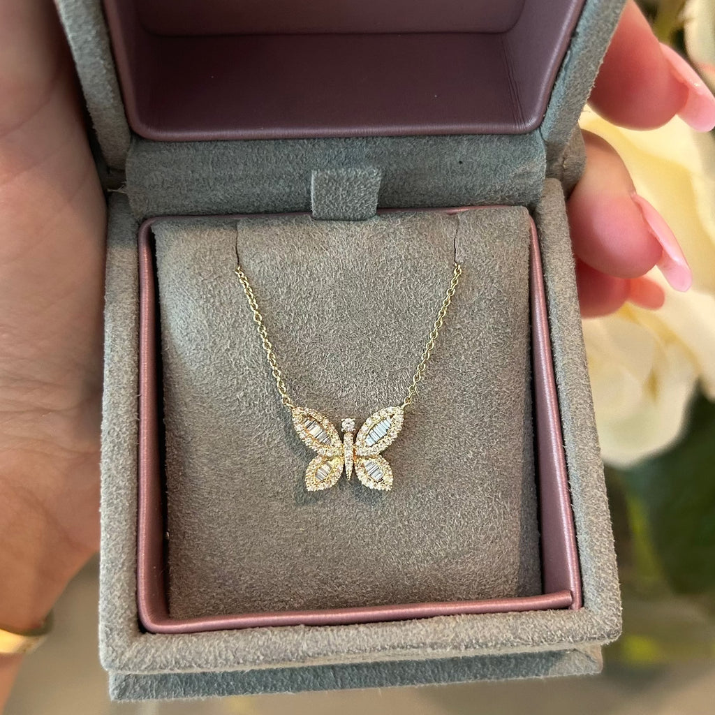 Messika 2025 butterfly necklace