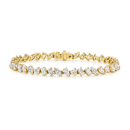 Wimbledon Tennis Bracelet, 10 carats