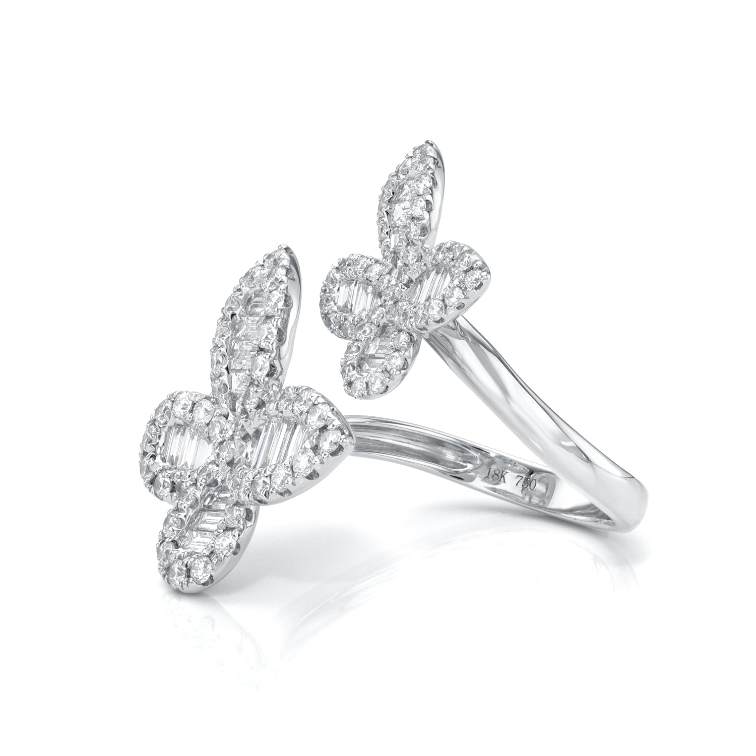 Butterfly Together Diamond Ring