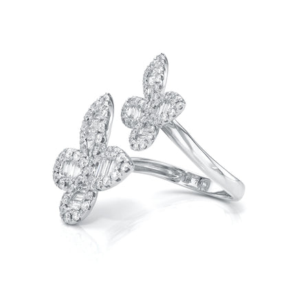 Butterfly Together Diamond Ring