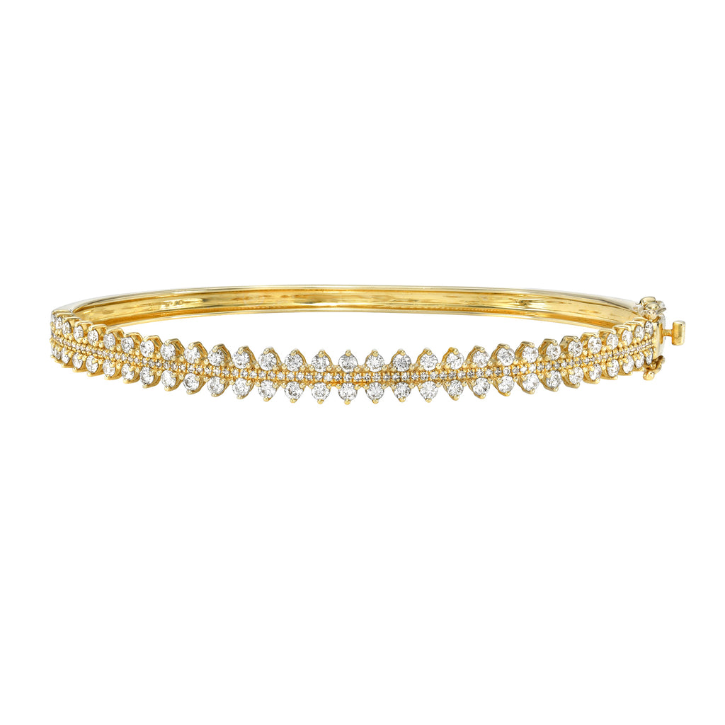 Good Vibrations Diamond Bangle Bracelet