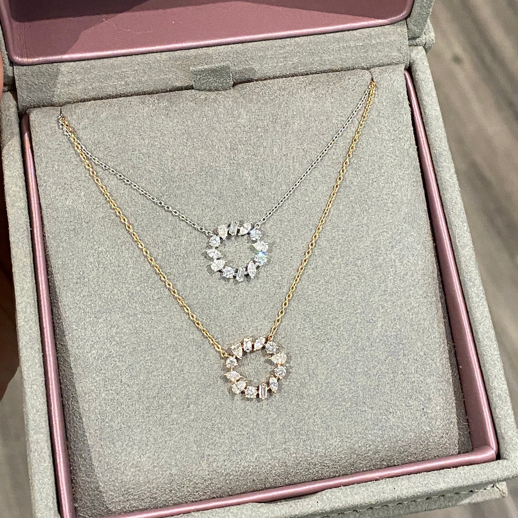 Eternal Love Diamond Pendant Necklace