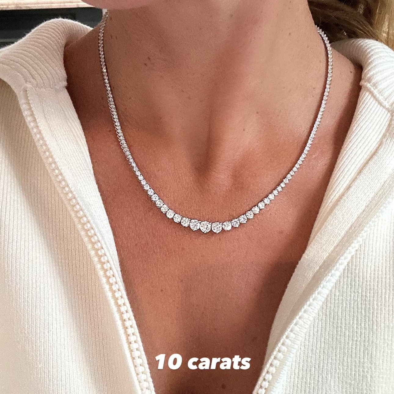 Diamond Riviera Necklace