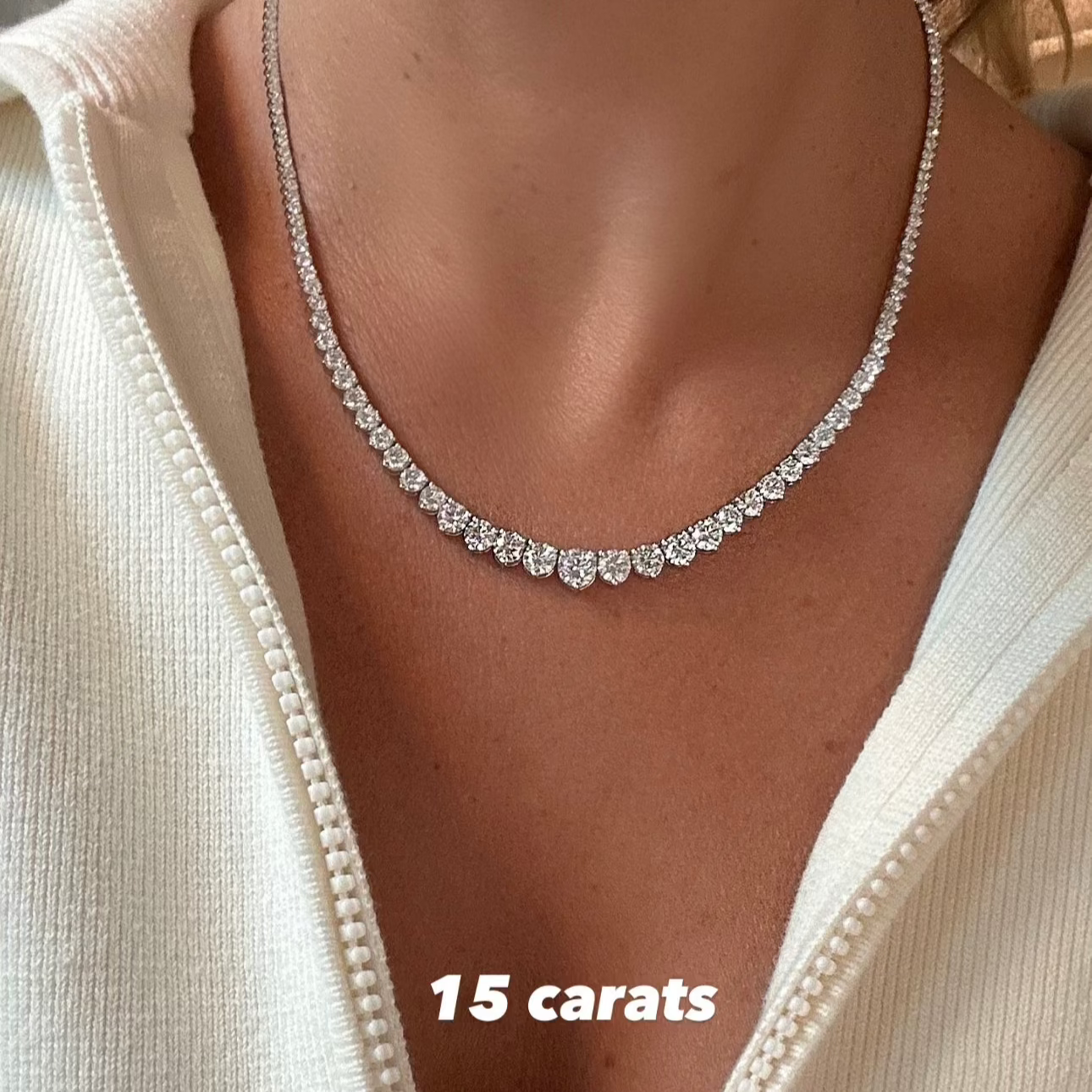 Diamond Riviera Necklace