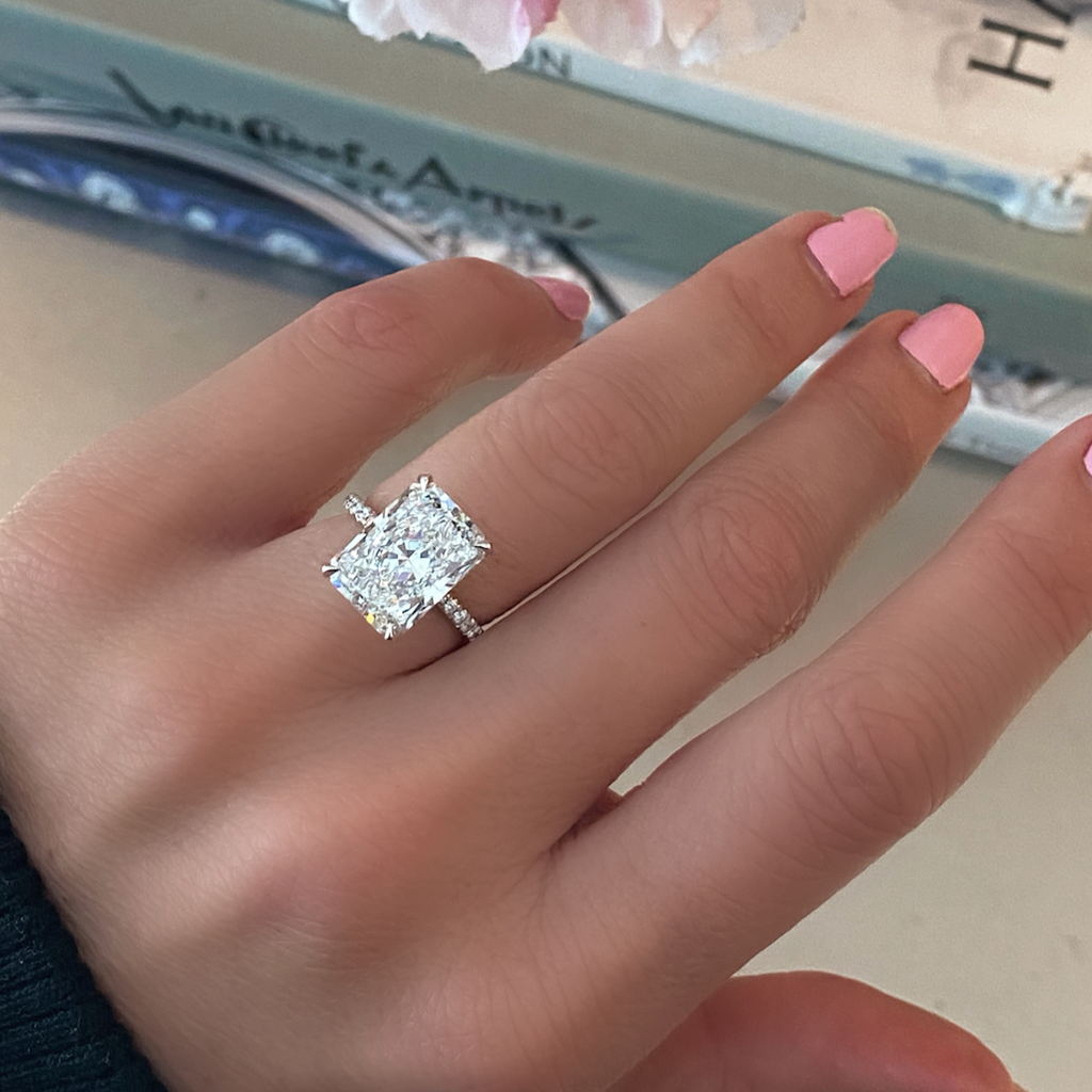 5 carat radiant cut diamond Clearance