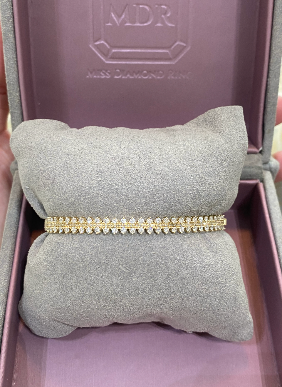 Good Vibrations Diamond Bangle Bracelet Good Vibrations Diamond Bangle Bracelet
