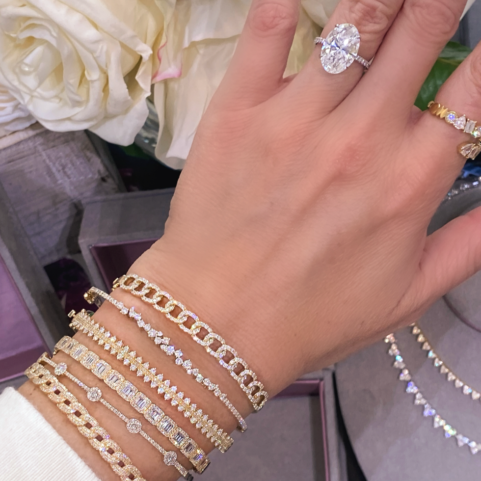 Good Vibrations Diamond Bangle Bracelet Good Vibrations Diamond Bangle Bracelet