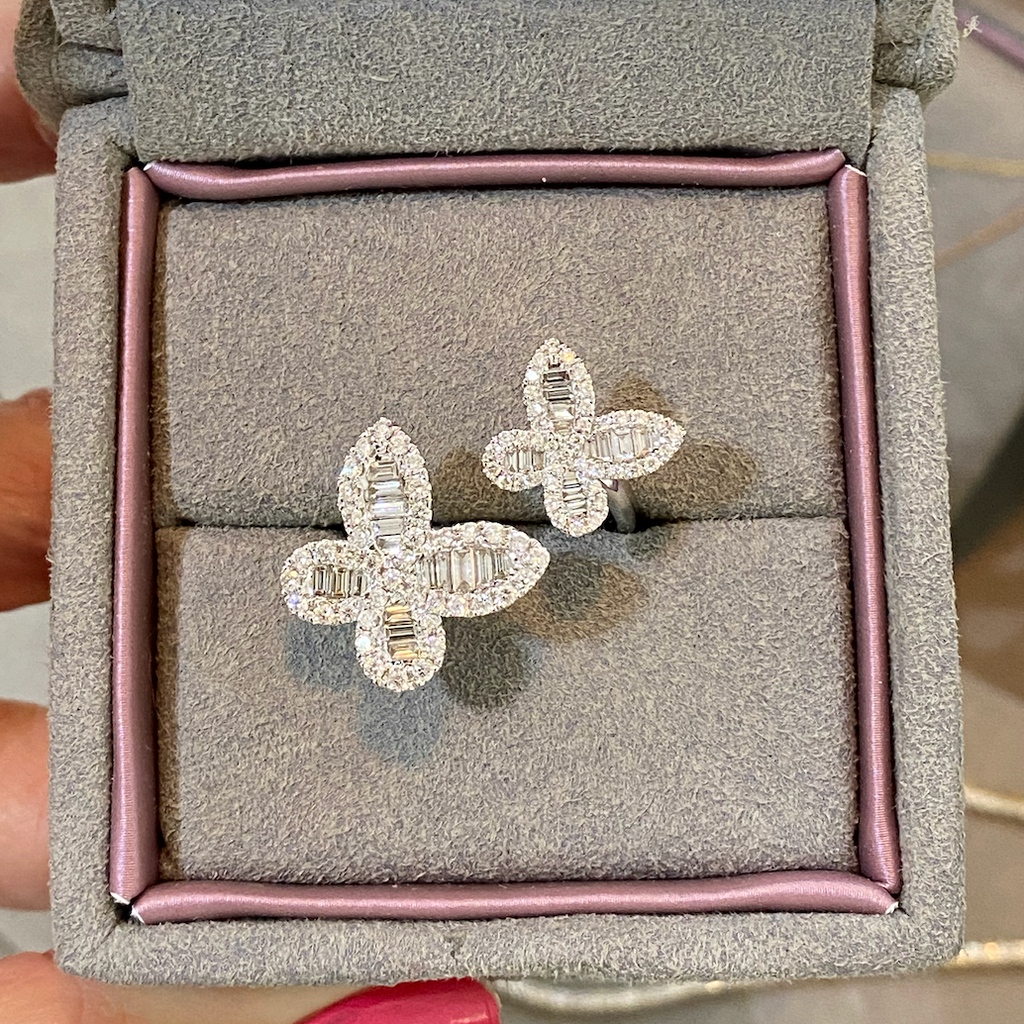 Butterfly Together Diamond Ring