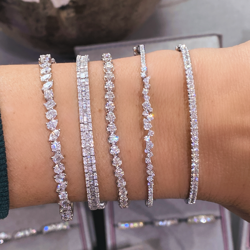 Mix it Up Diamond Bangle Bracelet