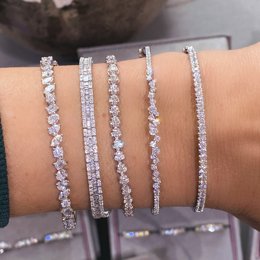 Mix it Up Diamond Bangle