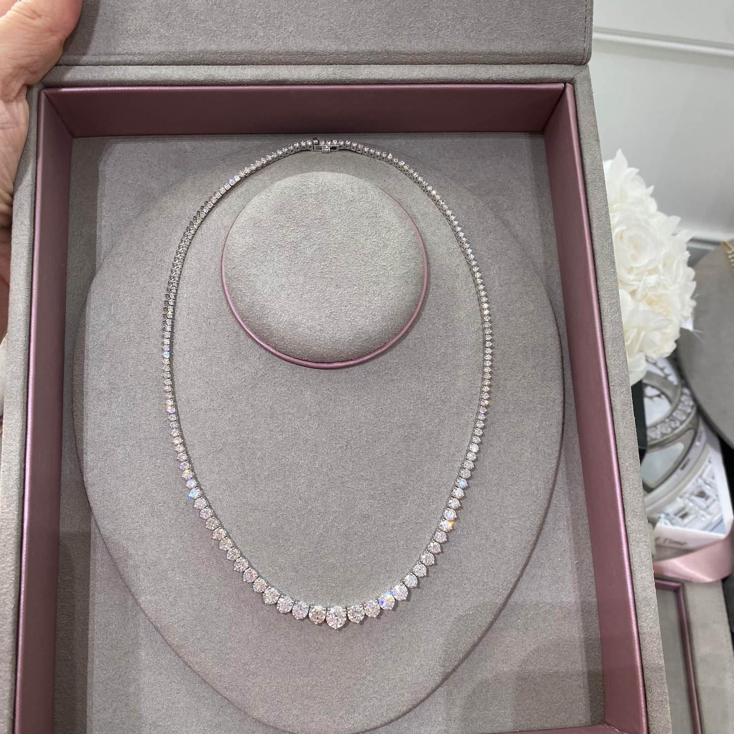 Diamond Riviera Necklace
