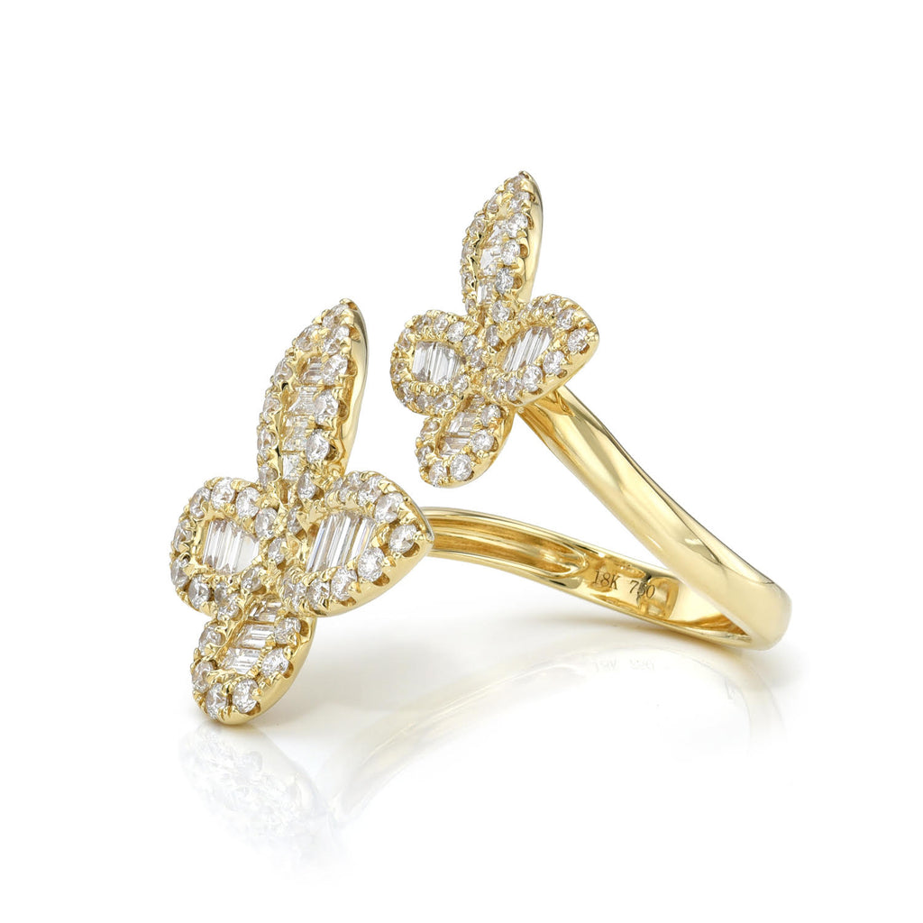 Butterfly Together Diamond Ring