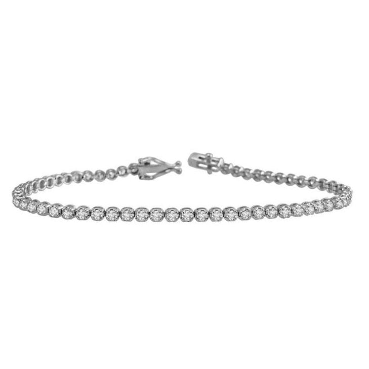 Miss Diamond Ring classic jewelry tennis bracelet